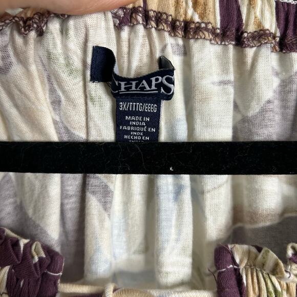 Chaps 3x Plus Size Dress-‎ XXXL- stretchy, lightweight, elastic waist pockets - Picture 4 of 6